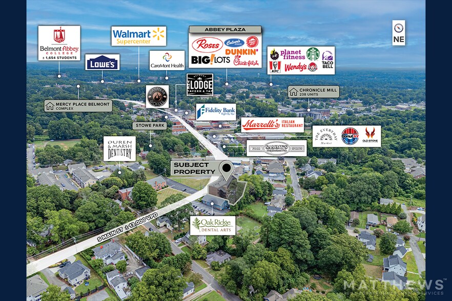 202 S Main St, Belmont, NC à vendre - Photo du bâtiment - Image 2 de 3