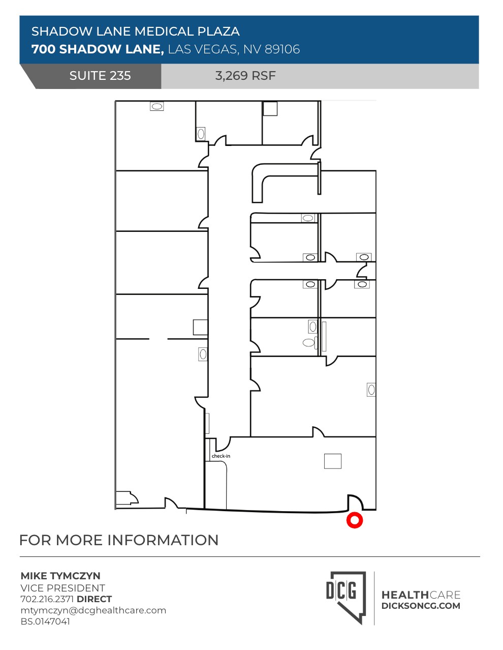700 Shadow Ln, Las Vegas, NV for lease Floor Plan- Image 1 of 1