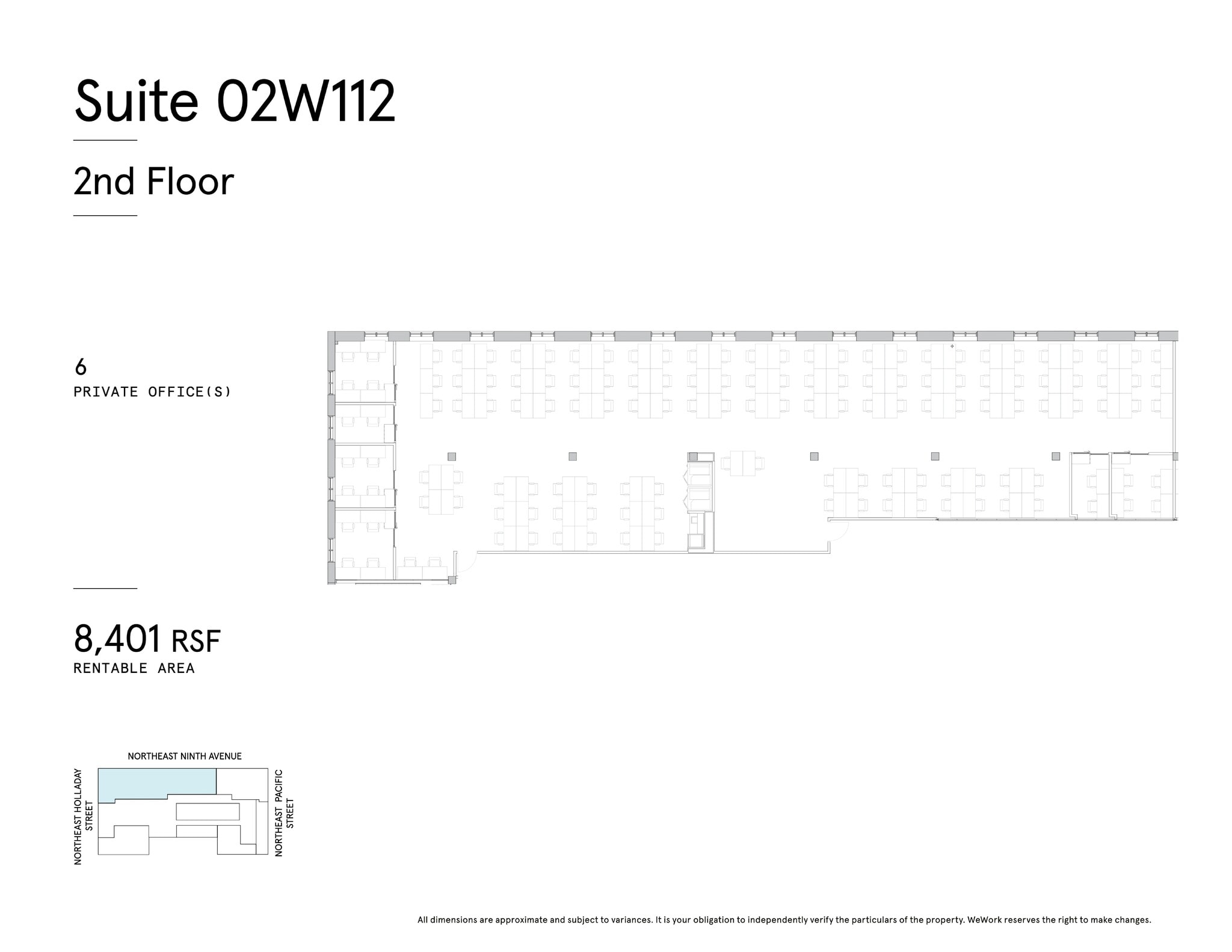 830 NE Holladay St, Portland, OR à louer Plan de site- Image 1 de 2