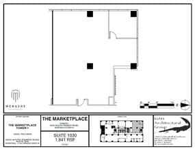 3025 S Parker Rd, Aurora, CO à louer Plan d’étage- Image 1 de 1