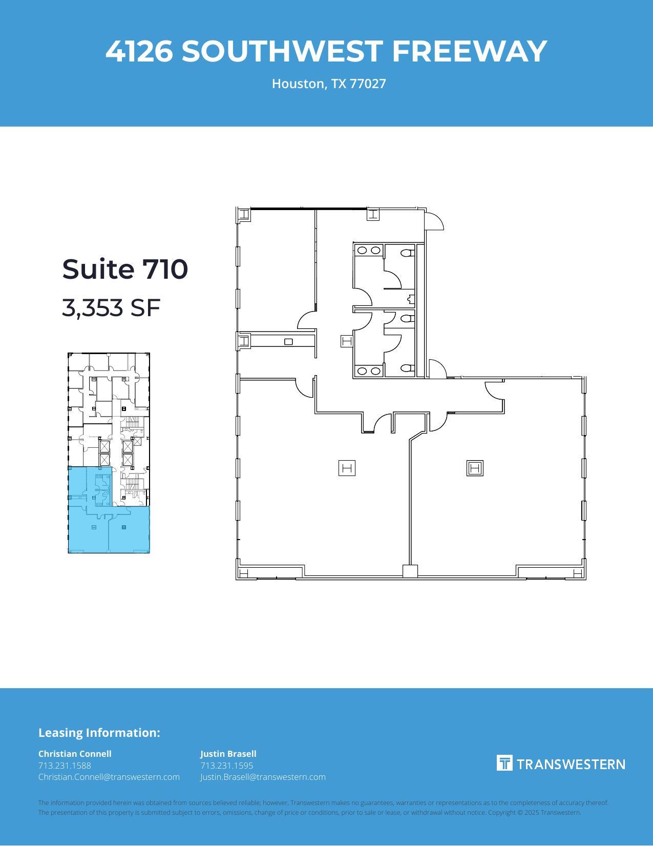 4126 Southwest Fwy, Houston, TX for lease Floor Plan- Image 1 of 1