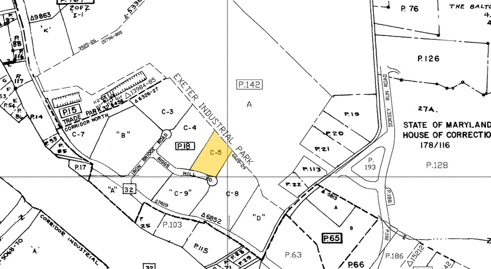 10621 Riggs Hill Rd, Jessup, MD for lease - Plat Map - Image 2 of 6