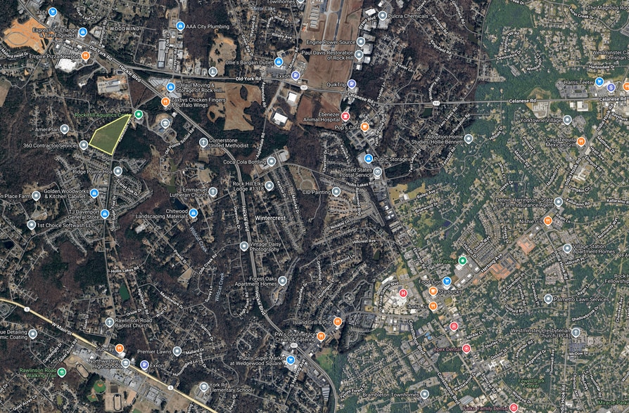 404 Rawlinson Rd, Rock Hill, SC for sale - Aerial - Image 2 of 5