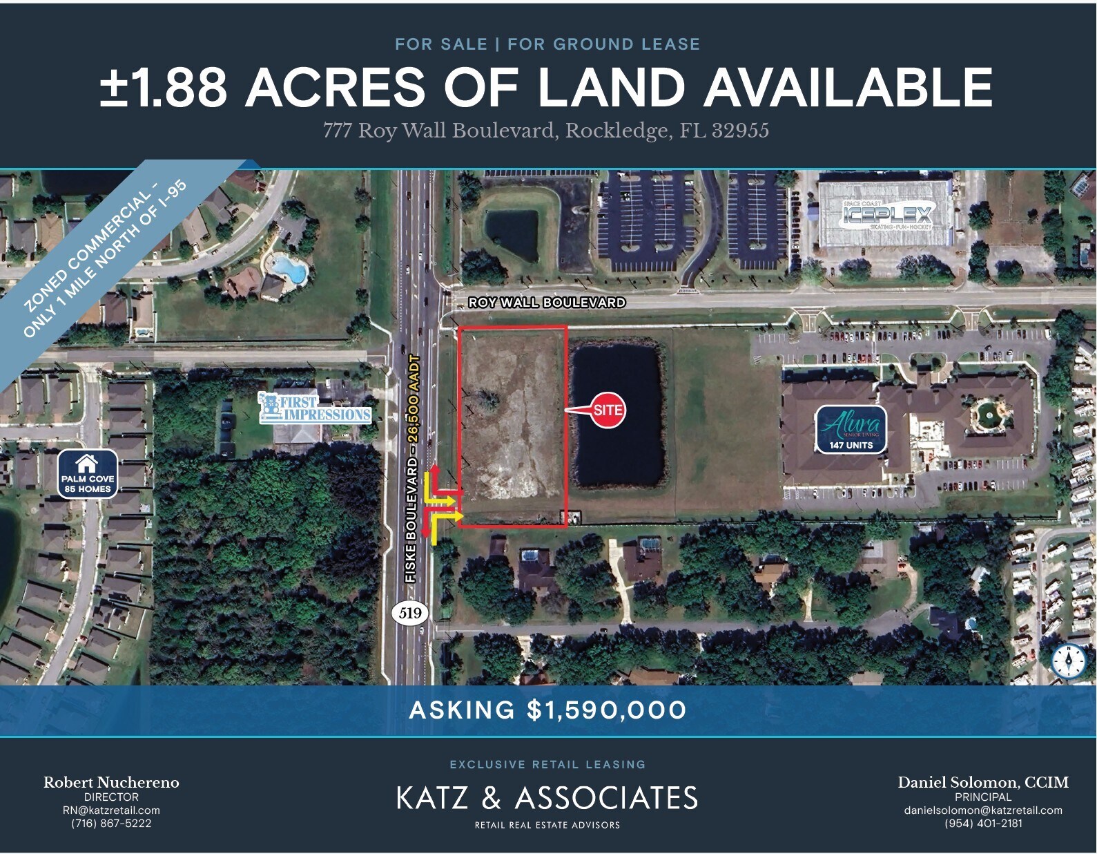 777 Roy Wall Blvd, Rockledge, FL à vendre Photo principale- Image 1 de 2