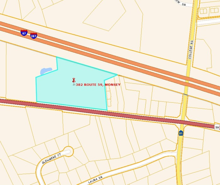 382 Rt-59, Monsey, NY à louer - Plan cadastral - Image 2 de 3