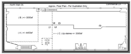 1357 N Main St, Walnut Creek, CA for lease Floor Plan- Image 1 of 1