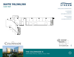 15301 N Dallas Pky, Addison, TX for lease Floor Plan- Image 2 of 2