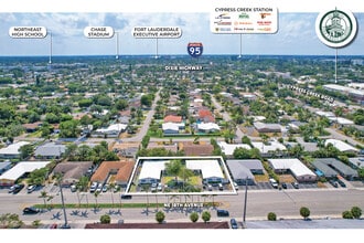 5901-5911 NE 18th Ave, Fort Lauderdale, FL - Aerial  map view - Image1