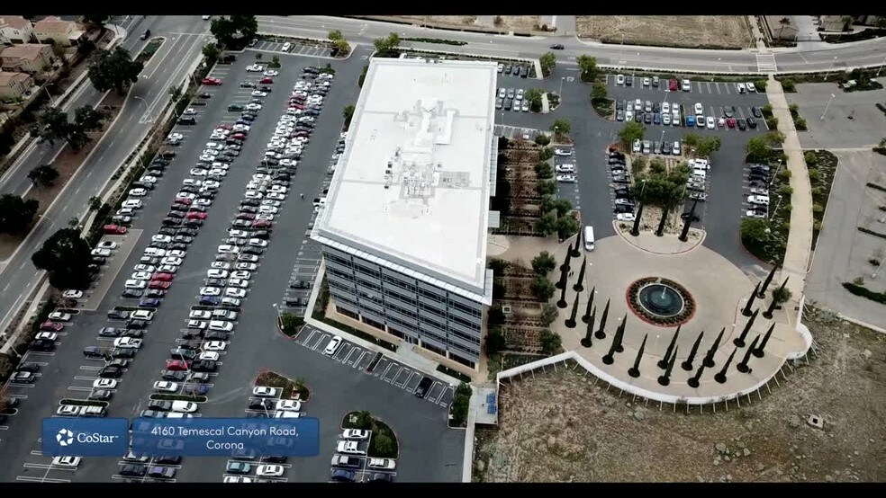 4160 Temescal Canyon Rd, Corona, CA à louer - Vidéo aérienne - Image 2 de 19