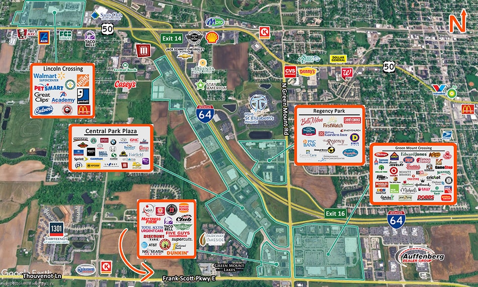 1202 Frank Scott Parkway, O'Fallon, IL for sale - Building Photo - Image 2 of 3