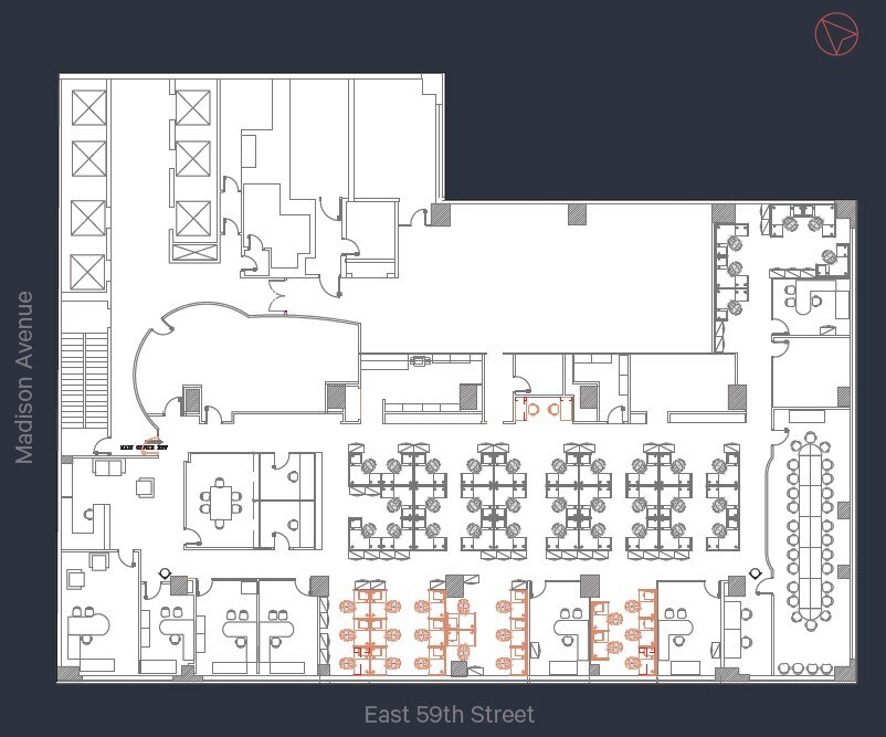55 E 59th St, New York, NY 10022 - Unit 5th Floor - - Floor Plan - Image 1 of 6