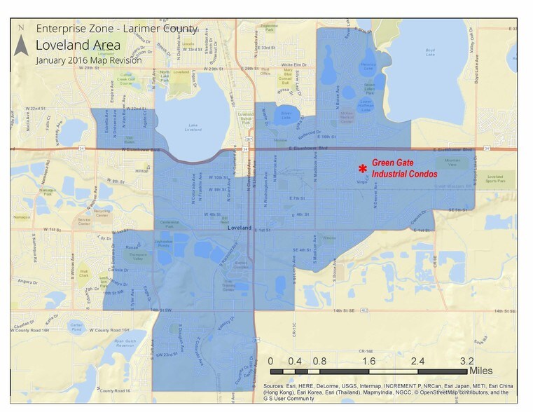 2019-2043 E 11th St, Loveland, CO à louer - Aérien - Image 2 de 8