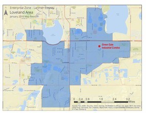 2019-2043 E 11th St, Loveland, CO - AERIAL map view