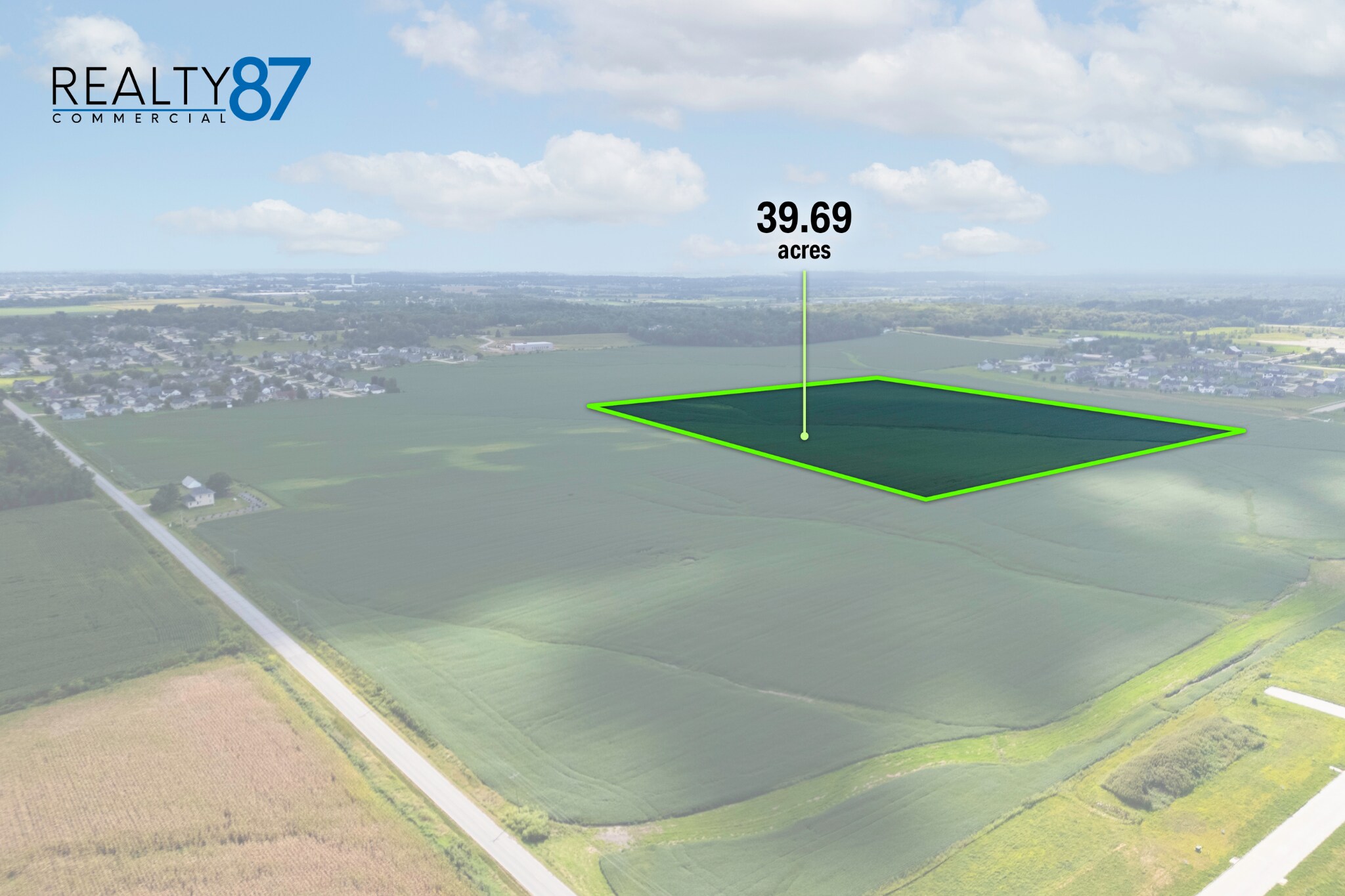 N Center Point rd, Robins, IA for sale Aerial- Image 1 of 20