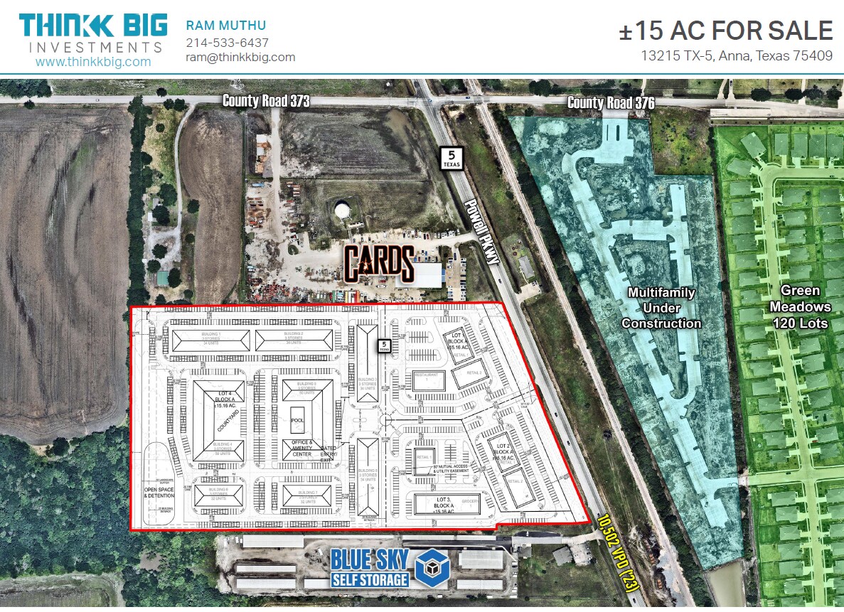 13215 TX-5, Anna, TX à vendre Aérien- Image 1 de 2