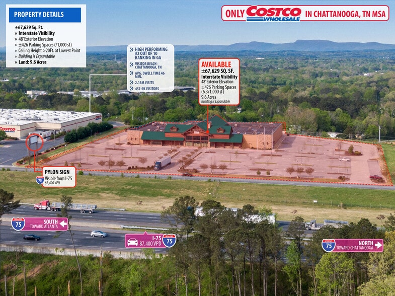 350 Cobb Pky, Ringgold, GA for lease - Building Photo - Image 3 of 5