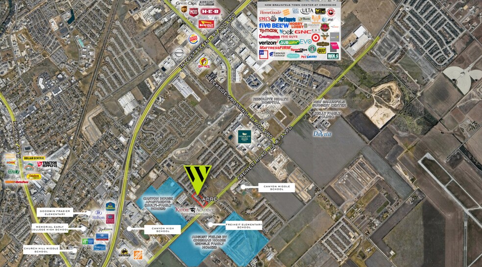 Kowald Rd & FM 1101, New Braunfels, TX à vendre - Photo du bâtiment - Image 2 de 2