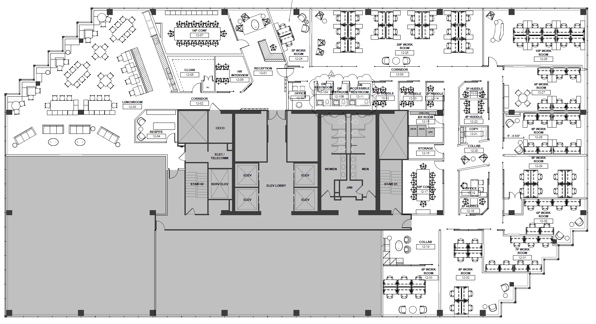 1450 American Ln, Schaumburg, IL for lease Floor Plan- Image 1 of 1