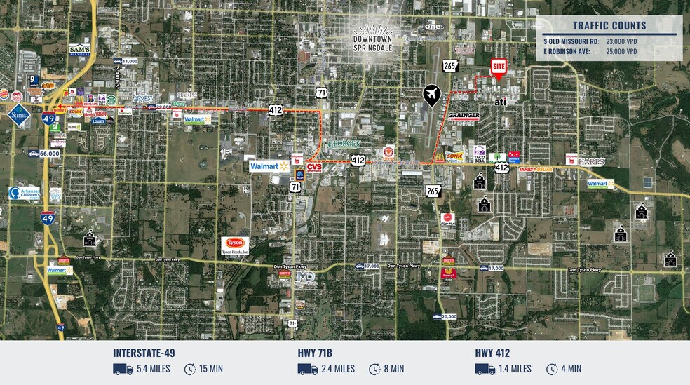 2075 Turnbow Ave, Springdale, AR à vendre - Plan de site - Image 3 de 7