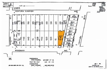 4312 Woodman Ave, Sherman Oaks, CA à louer - Plan cadastral - Image 2 de 8