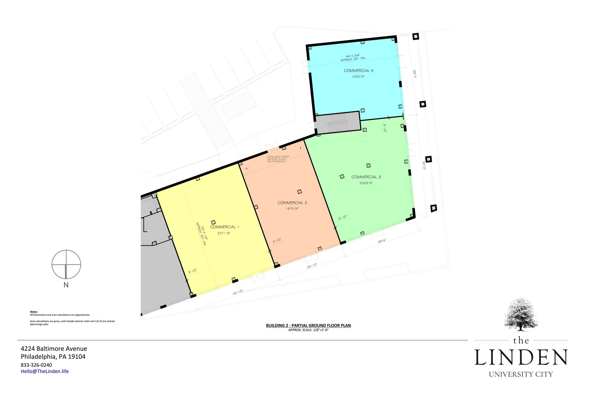 4224 Baltimore Ave, Philadelphia, PA for lease Site Plan- Image 1 of 3