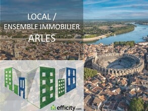 Arles, BDR - Aerial map view