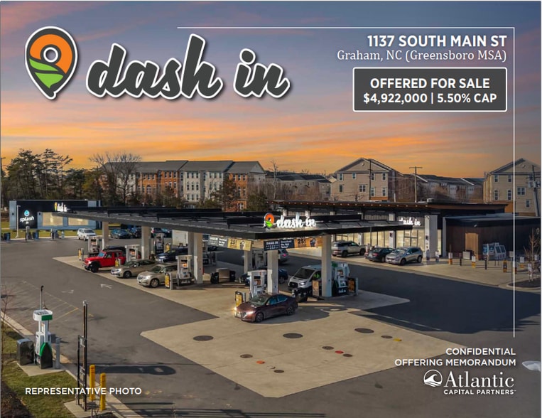 1137 S Main St, Graham, NC à vendre - Photo principale - Image 1 de 6