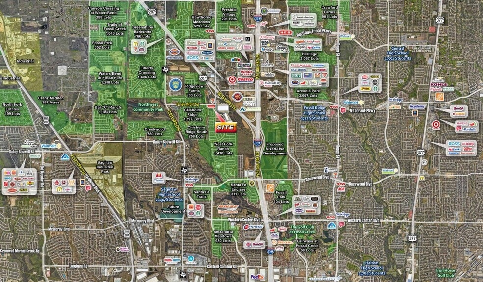 920 Harmon Rd, Fort Worth, TX for lease - Aerial - Image 3 of 3