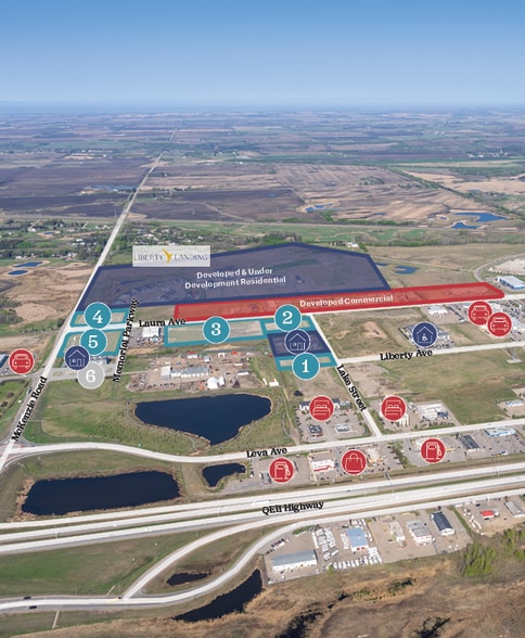 507 Laura Av, Red Deer County, AB à vendre - Aérien - Image 2 de 2