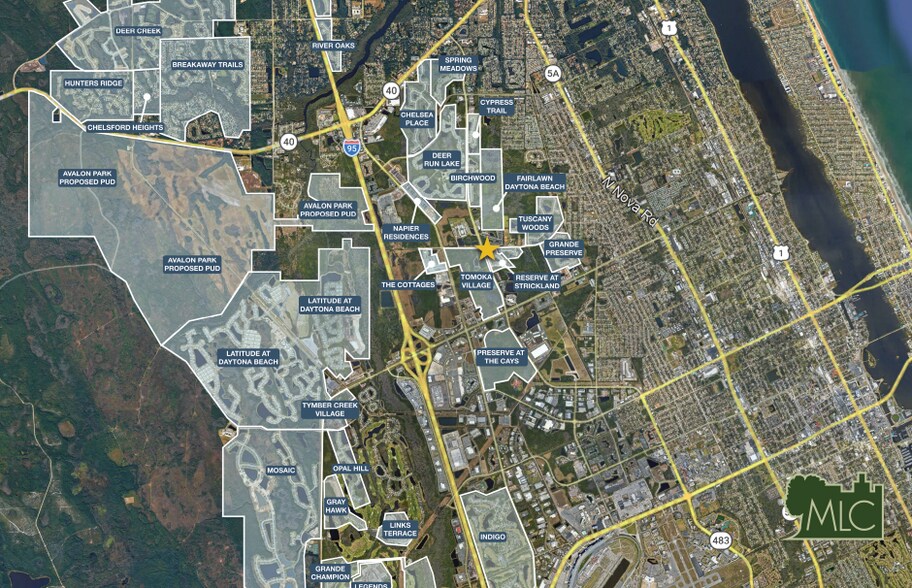 SEC Clyde Morris Blvd & Strickland Range Rd, Daytona Beach, FL à vendre - Photo du bâtiment - Image 2 de 5