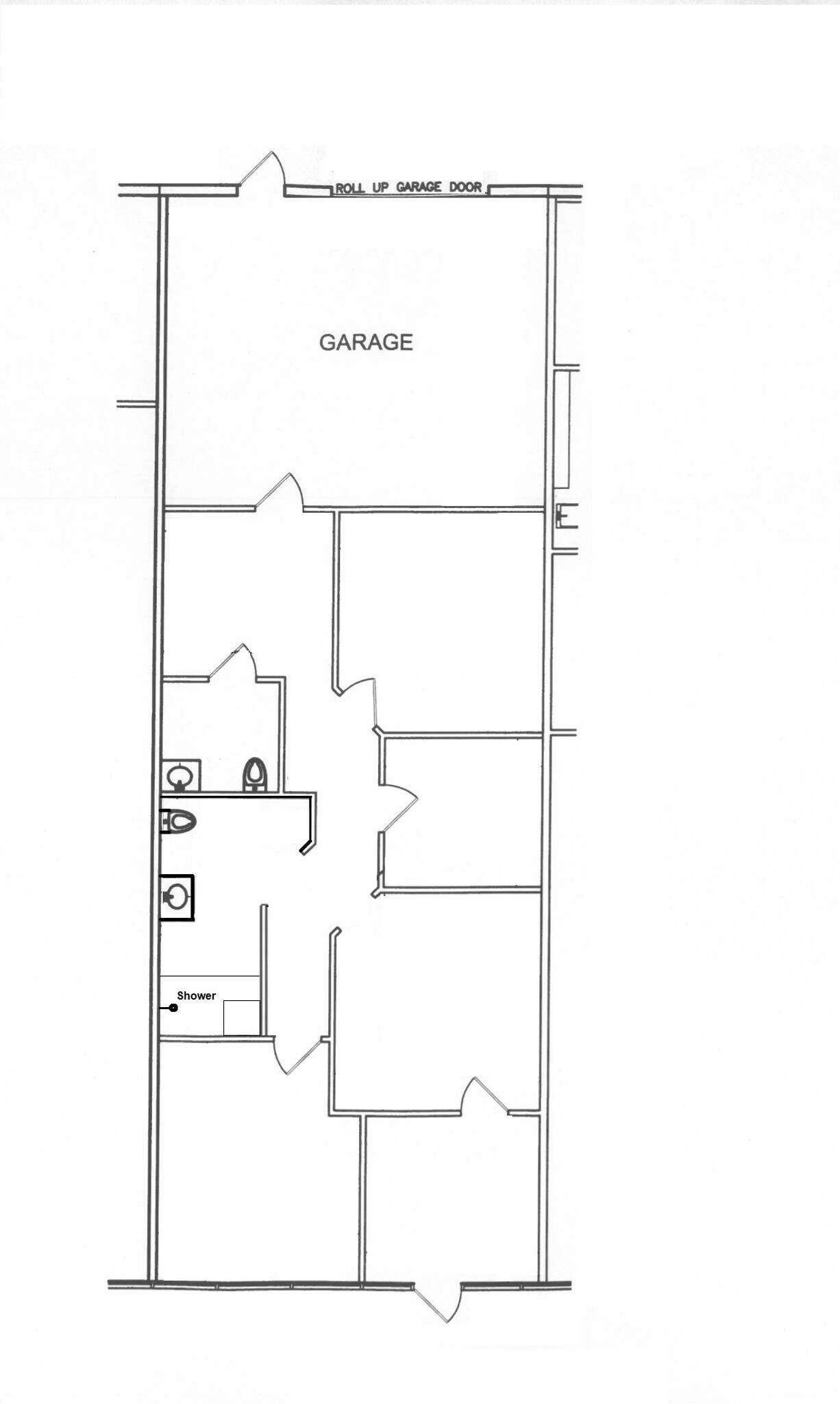 1051-1055 W Columbia Way, Lancaster, CA à louer Plan d’étage- Image 1 de 1