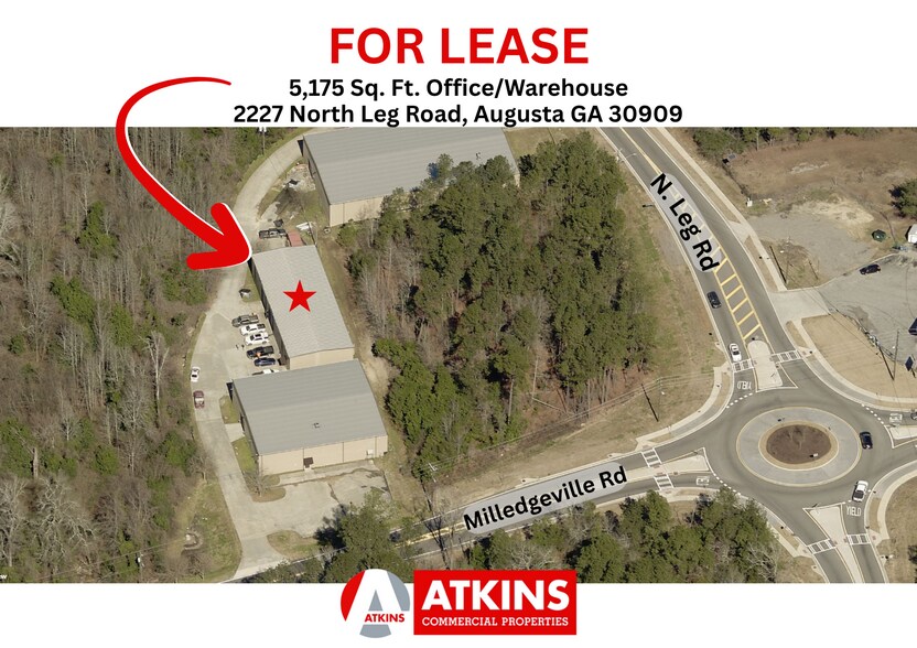 2227 N Leg Rd, Augusta, GA for lease - Aerial - Image 2 of 23