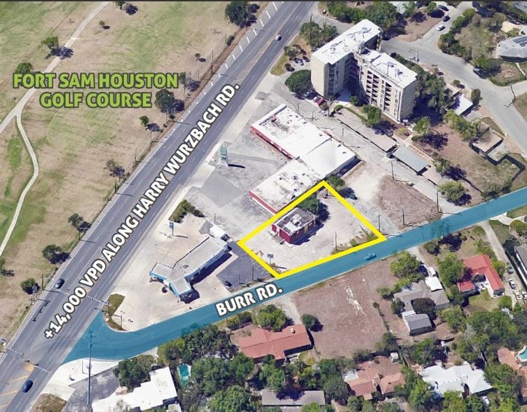 914 Burr Rd, San Antonio, TX for lease - Aerial - Image 1 of 2