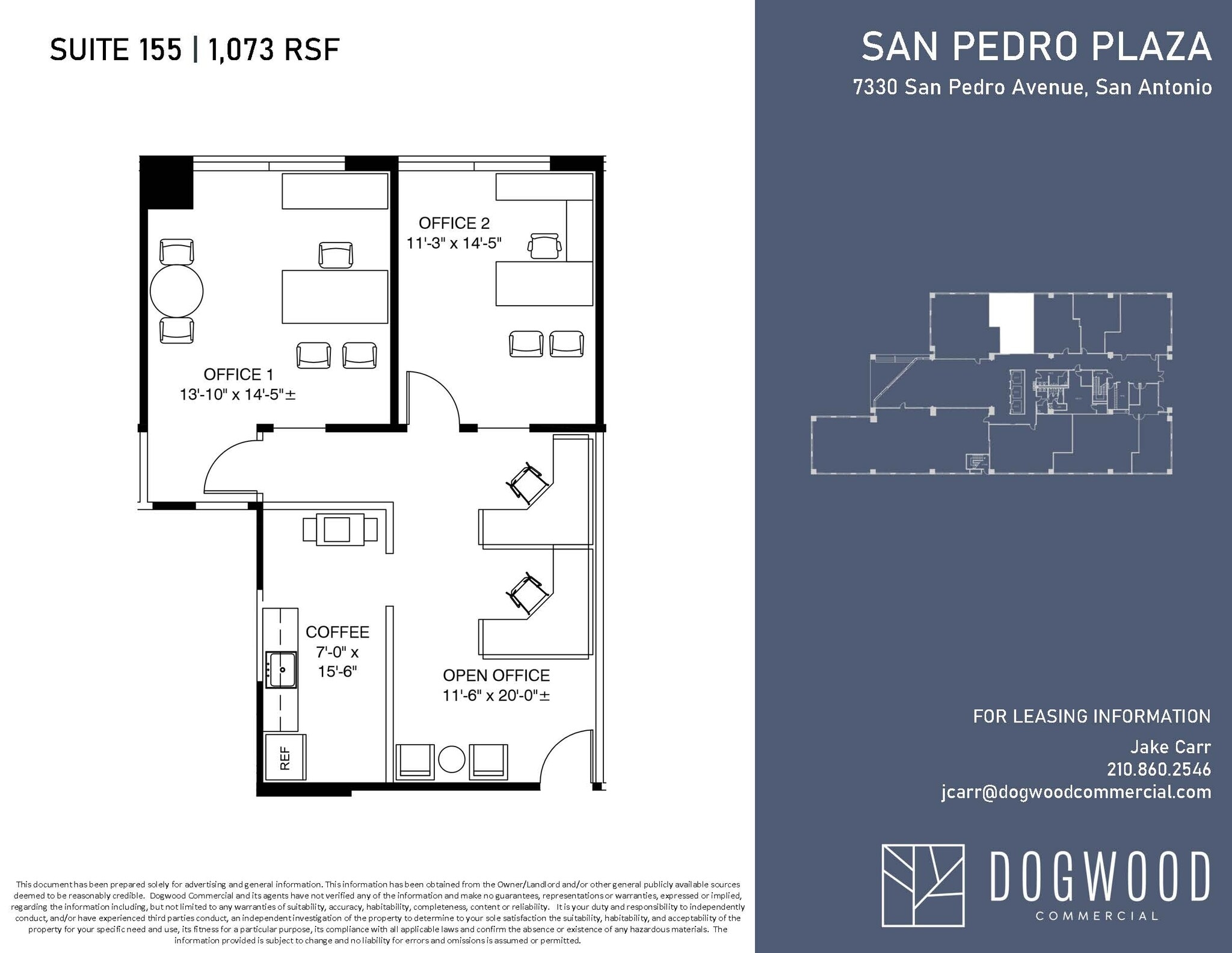 7330 San Pedro Ave, San Antonio, TX for lease Floor Plan- Image 1 of 1