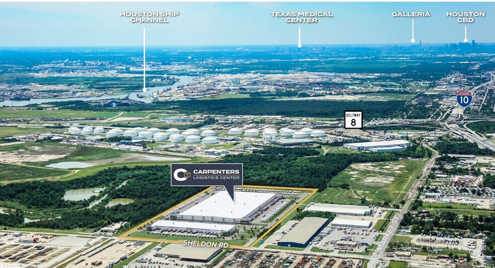 15600 Carpenters Logistics Dr, Channelview, TX à vendre - Photo du bâtiment - Image 1 de 1
