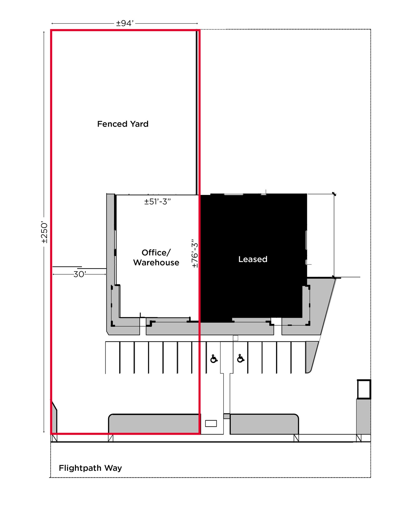 19237 Flightpath Way, Bakersfield, CA à louer Plan de site- Image 1 de 2