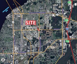 3625 Ironbridge Blvd, Fort Myers, FL - Aerial  map view