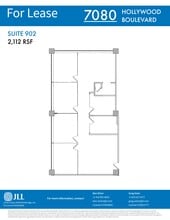 7080 Hollywood Blvd, Los Angeles, CA à louer Plan de site- Image 1 de 1