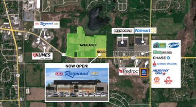 IL Route 173 & Brown Rd, Antioch, IL - AÉRIEN Vue de la carte - Image1