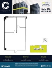1390 Willow Pass Rd, Concord, CA for lease Floor Plan- Image 1 of 1