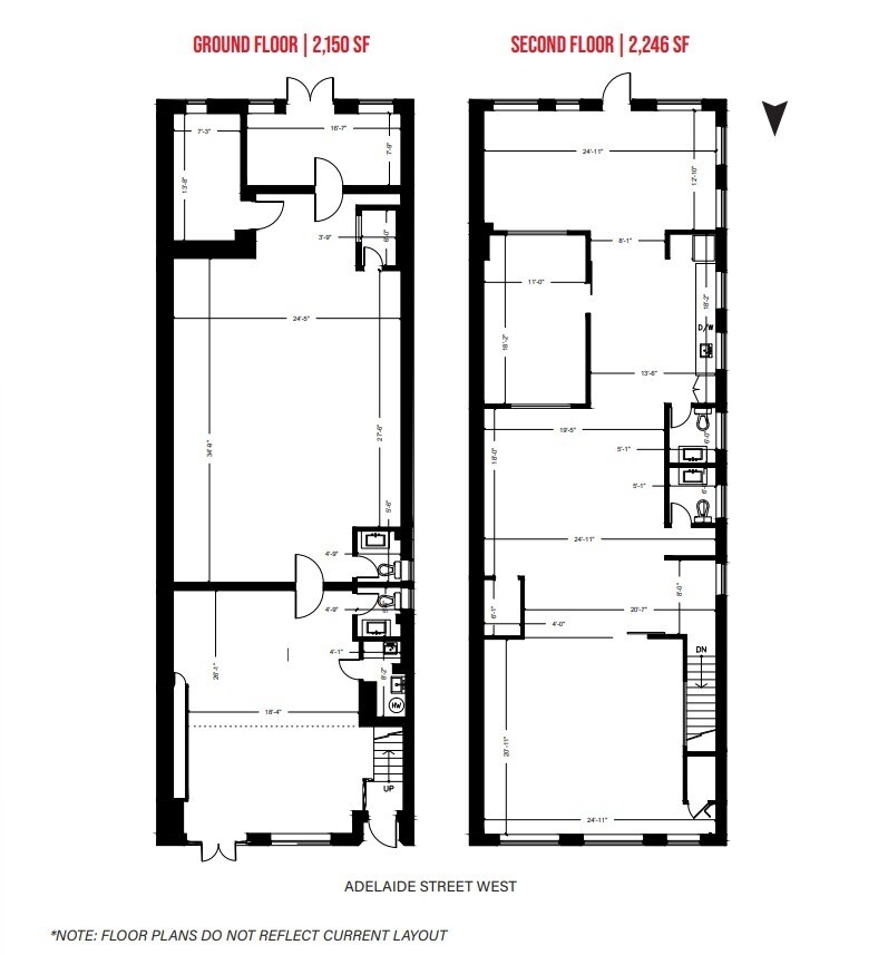 495 Adelaide St W, Toronto, ON for sale Floor Plan- Image 1 of 7