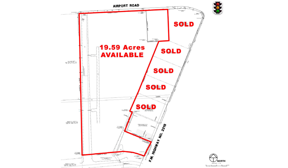 FM 2218 & Airport Ave, Rosenberg, TX for sale - Building Photo - Image 2 of 3