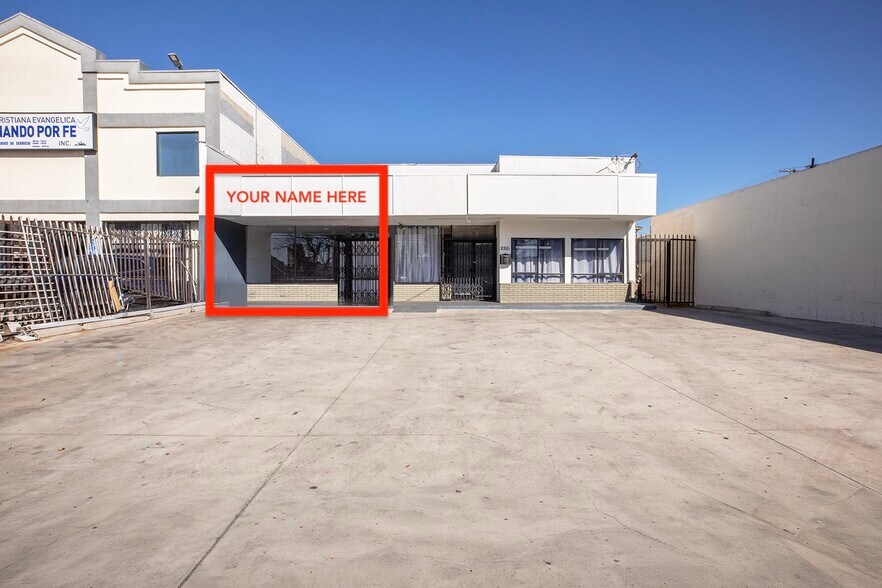 2581 W Pico Blvd, Los Angeles, CA à louer - Photo principale - Image 1 de 11