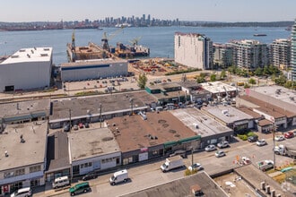 239-241 E 1st St, North Vancouver, BC - Aerial map view