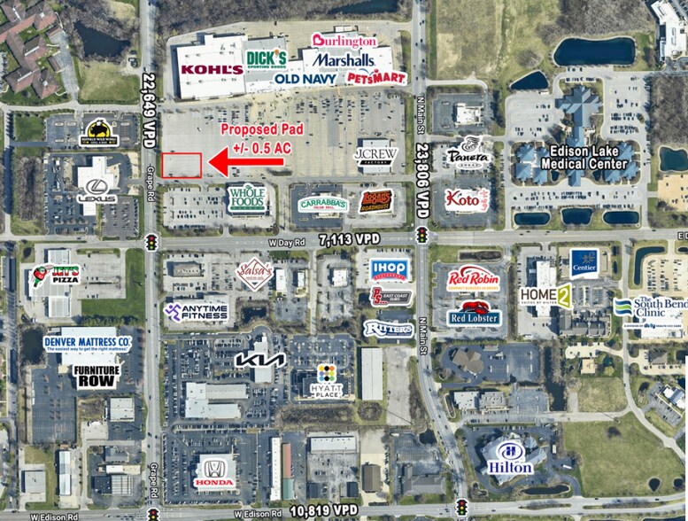 4410 Grape Rd, Mishawaka, IN for lease - Building Photo - Image 2 of 3