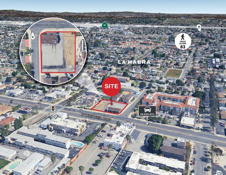 150 W Whittier Blvd, La Habra, CA à louer - Photo du bâtiment - Image 2 de 21