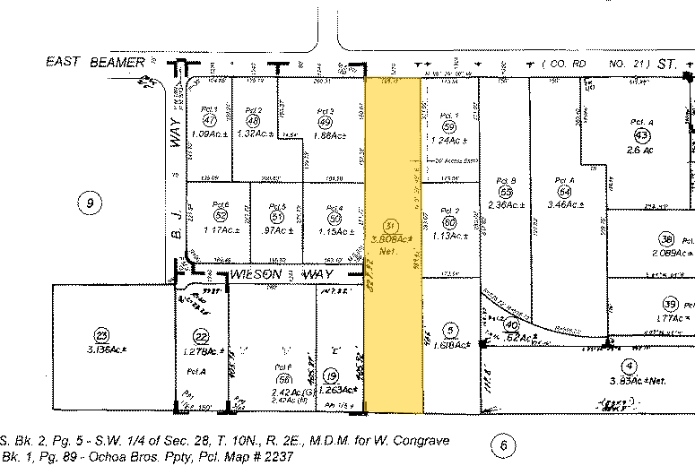 1310 E Beamer St, Woodland, CA à louer - Plan cadastral - Image 2 de 23