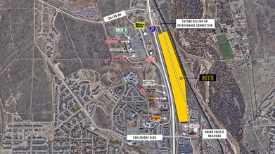 0 N I-25, Pueblo, CO - Aerial map view