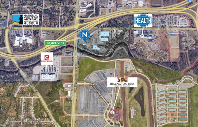 Martin Luther King Ave & NE 63rd St, Oklahoma City, OK à louer - Aérien - Image 2 de 2