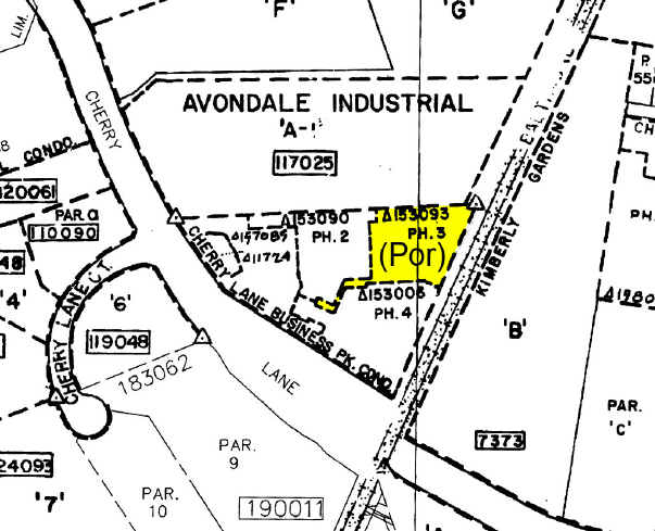 8740 Cherry Ln, Laurel, MD for lease - Plat Map - Image 2 of 2